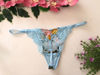 Imagen de Victoria's Secret   Dream Angels V-String Azul cielo con Limones.